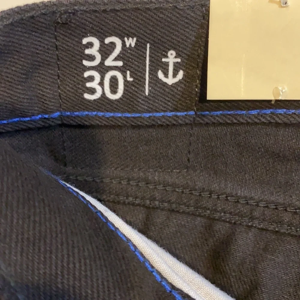 Nautica SZ 32 x 30 Black Slim Fit Denim Jeans New D34 - Picture 7 of 13